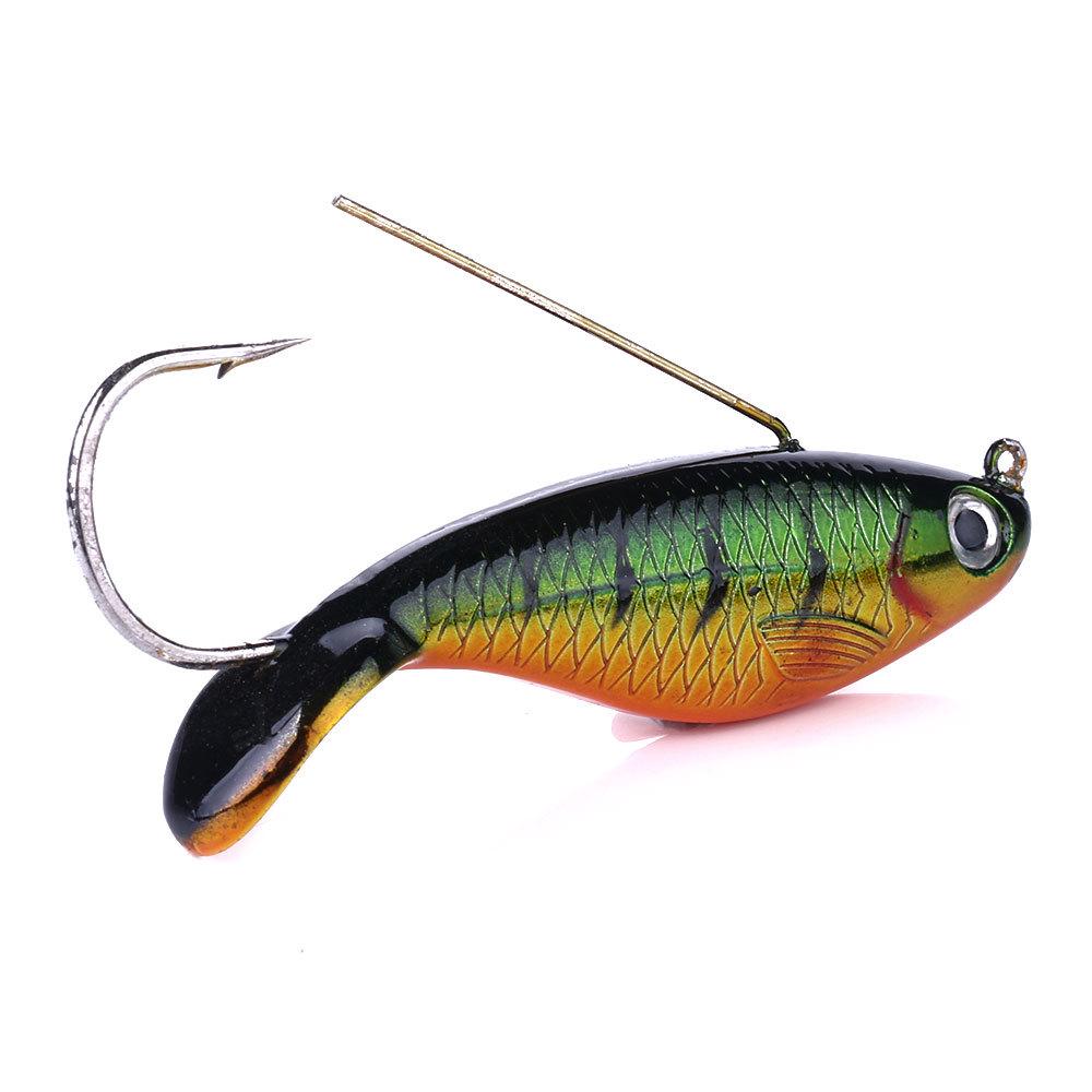 Hengjia VIB Anti-Snag Single Hook Artificial Lure for Fishing
