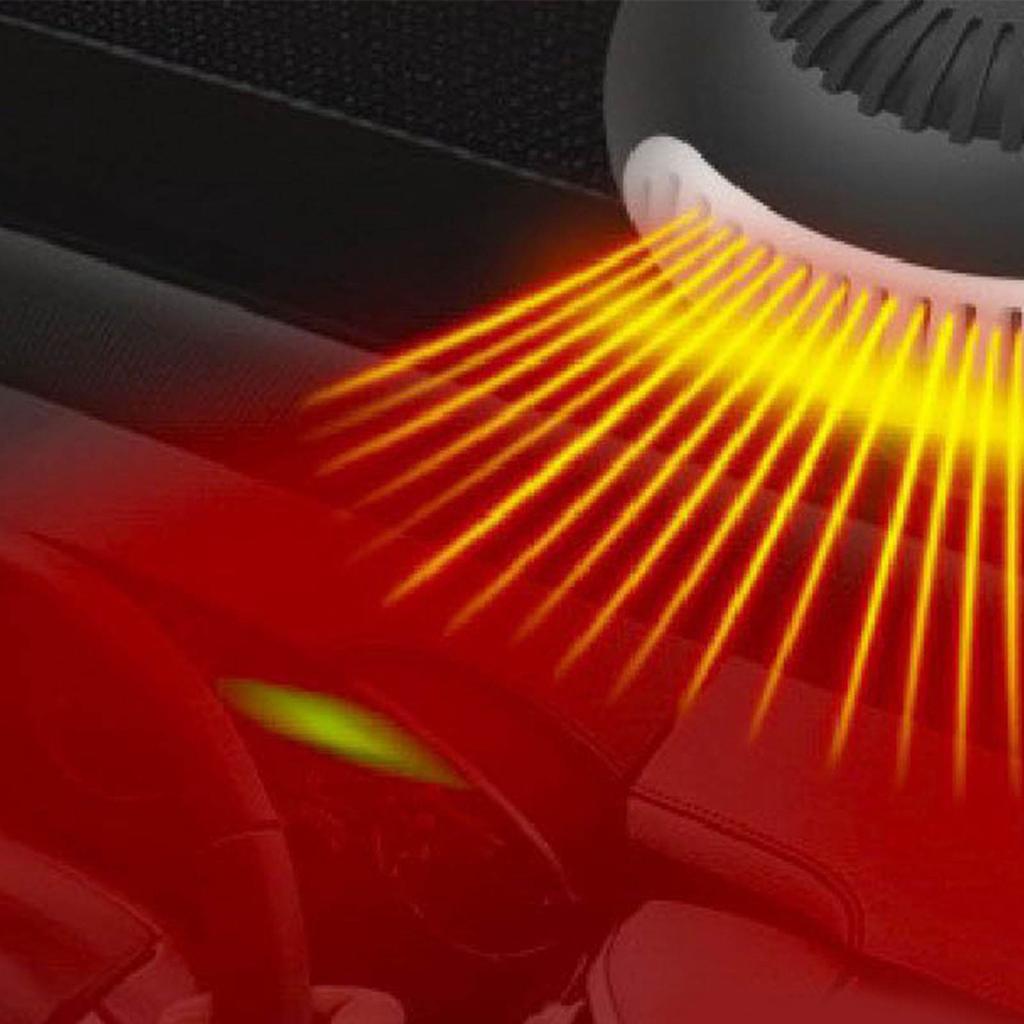 Ventilator Încălzitor Auto Portabil Dezghețare și Dezaburire Încălzitor pentru Atelier Cămin Baterie 3000mAh