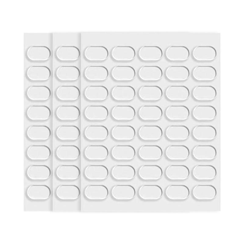 Clear AntiVibration Sticky Pad Car Interior Decors Mounting Sticker Secure Collectibles During Commutes Easy Peels
