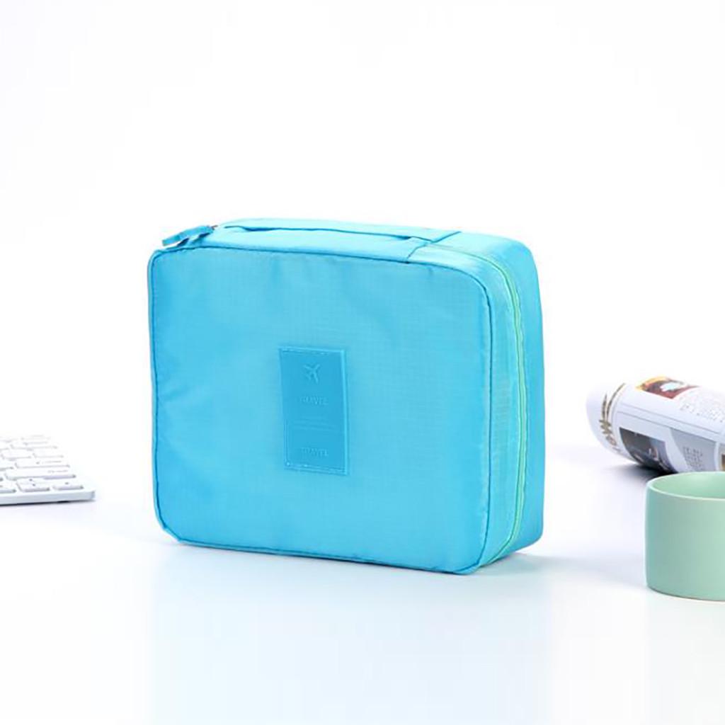 Travel Portable Makeup Toiletry Wash Case Organizer Pouch Storage Hanging Bag