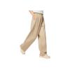 Li Ning Sports Trend Series Loose Logo Knitted Sweatpants Women bottoms AKLV912-3