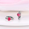Women's Spring 925 Silver Butterfly Dragonfly Flowers Color Romantic Sweet Earrings Fit for Party Delicate Gift Jewelry