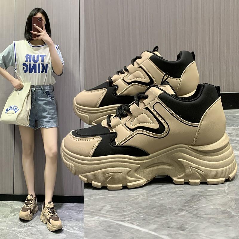 Damesportssko Lettvekt Pustende Damesko Godterifarge Flats Mote Nye fritidssko Tennis kvinnelige designersko