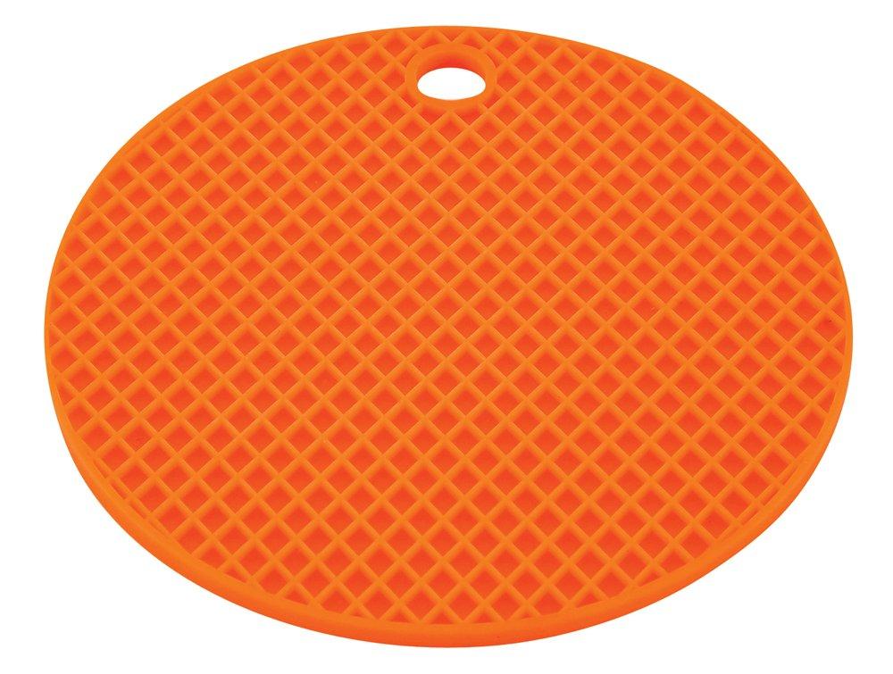 

Pearl Metal Chef Support Silicone Pot Stand Round Orange H-8851