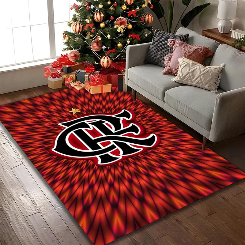 1pc Rangers FC Printed Chair Rug for Home Office Use, Living Room Kitchen Game Room Area Carpet