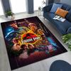 Classic Jurassic Park Dinosaur Movie Tyrannosaurus Rex Rug for Bedroom Living Room Sofa Home Doormat Decor,Non-slip Floor Mat