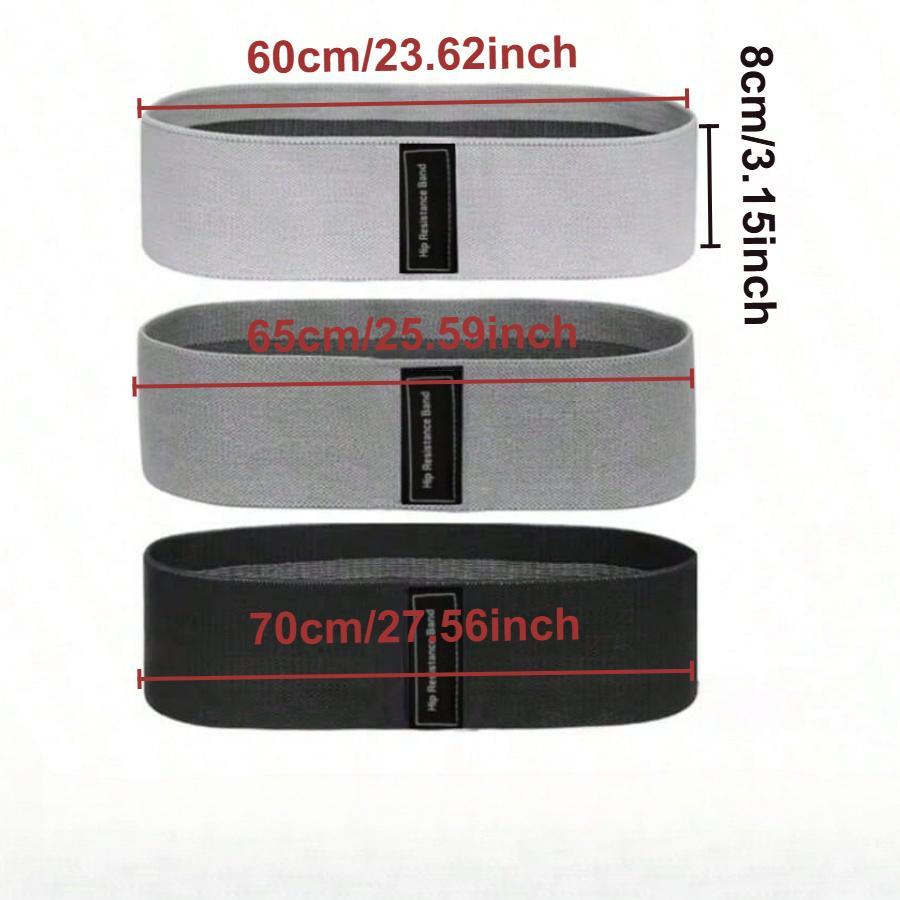 Stoffmotstand Hip Booty Bands Glute Lår Elastiske treningsbånd Knebøy Sirkel Stretch Fitness Strips Loops Yoga Gym Utstyr