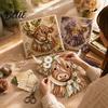 Adult Fabric Art Adults Beginner-Friendly Layered DIY Cow 3D Project Highland Kit for Textured Wall