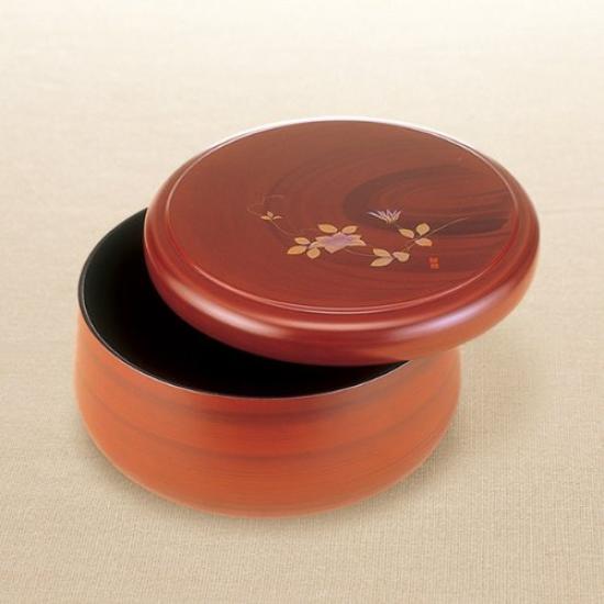 

tea chest Kishu-lacquered 10.5-inch Kino-sato