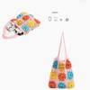 Country Style Crochet Shoulder Bag for Women Girl Knitted Handbag Colorful Tote Bag Travel Hobo Bag Shopping Dating Bag