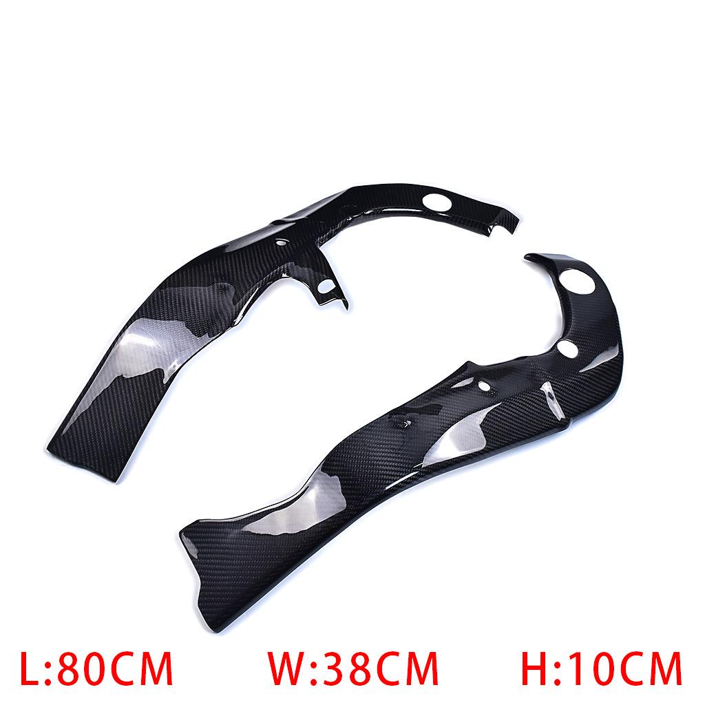 Yamaha R6 Carbon Fiber Frame Cover (2017+) - Motorcycle Accessory