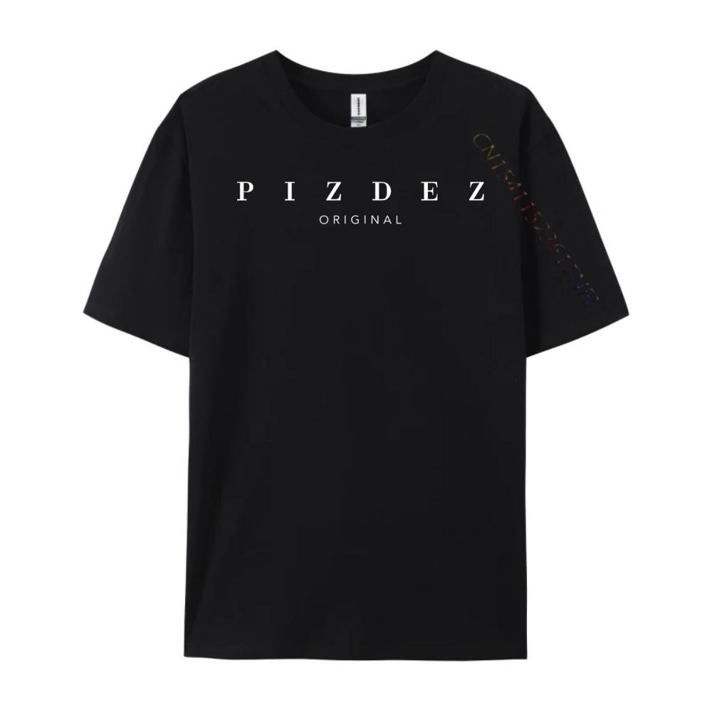 Pizdez Original Blyat Slavic Soviet Russian Lifestyle Russia Anime T Shirts Man Clothes Oversized Short Sleeve