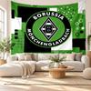 Borussia Mönchengladbach Wall Tapestry, Soft Fabric Wall Hanging, Decorative Backdrop For Bedroom Home Wall Art