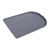 Cat Litter Mat Waterproofing Antislip Large Silicone Litter Box Mat with Raised Edges for Indoor Cats Kitty