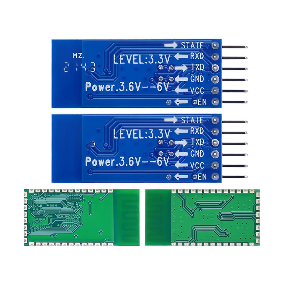 LIZAO HC-05 HC-06 Master-Slave 4Pin Anti-Reverse, Integrated Bluetooth Serial Pass-Through Module, Wireless Serial for Arduino