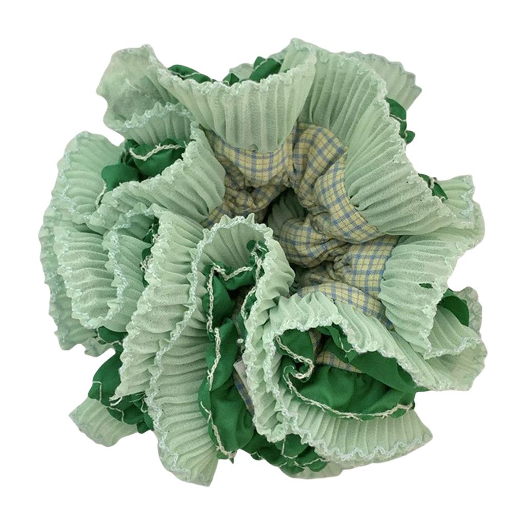 Lace Scrunchy Female French Aesthetic Hair Scrunchies Elegant Hair Accessories Buns Hair Bands Women Elegant Headwear