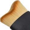 Multifunctional Beauty Tool: Wave-Shaped Human Head Makeup Brush for Foundation & Car Gap Cleaning