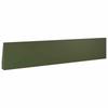 Retaining Wall 2 Pcs 100 X 12 X 40 Cm Steel Olive Green