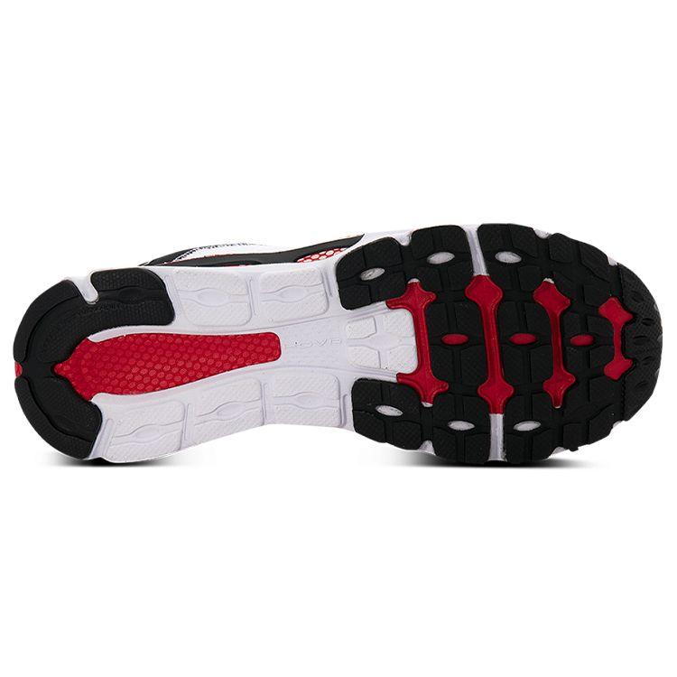 Under Armour Hovr Infinite 3 Comfortable Stylish Fabric Low-Top Training Running Shoes Men Sneaker White Black Red 3025201-100