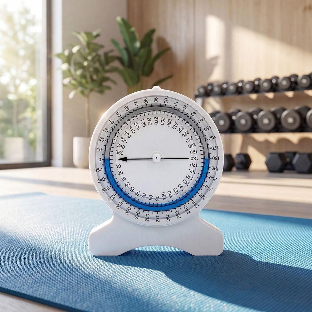 Non Leak Bubble Inclinometer Gauge 0-360 Degrees Scoliometer  Back Assessment