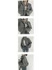 Trendy Korean Autumn/Winter Stand-Up Collar Casual Woolen Coat for Women