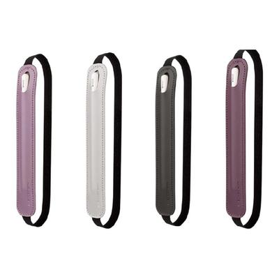 Pochette Porte-stylo Extensible Matériau Cuir PU S Design Antichoc Récipient de Rangement Pour Accessoires de Tablette