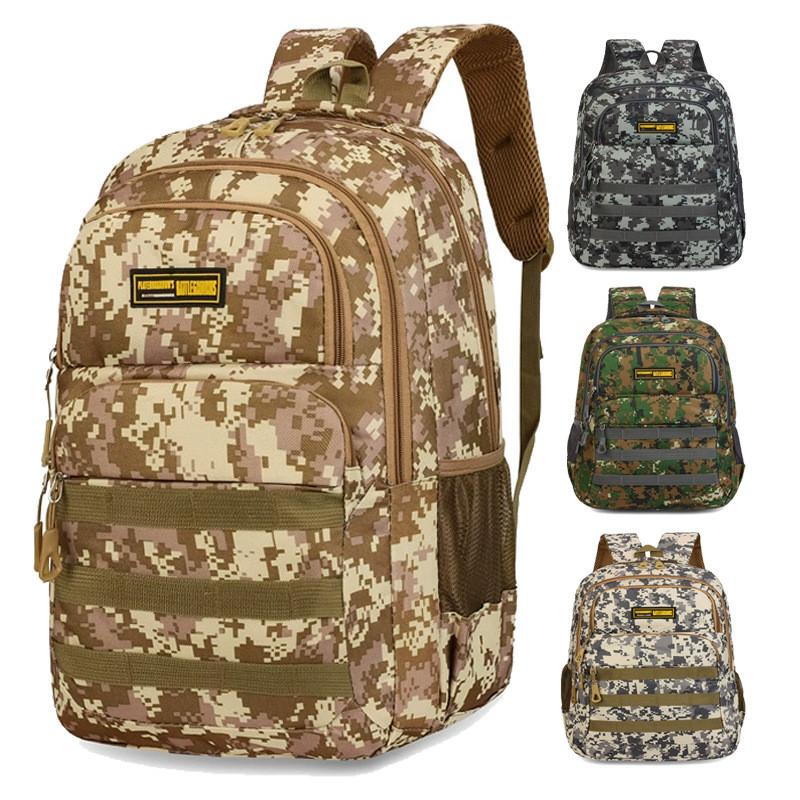 Oxford Fabric Camouflage Backpack For Teens With Breathable Design And Large Capacity