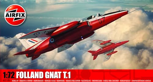 

Airfix 1/72 Scale Royal Air Force Folland Gnat T.1 Plastic Model Kit X2105