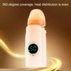Biberon Chauffe-biberon Rechargeable Sans Fil Chauffe-lait Maternel Température Réglable Chauffage Rapide Chauffe-biberon pour Lait Maternel