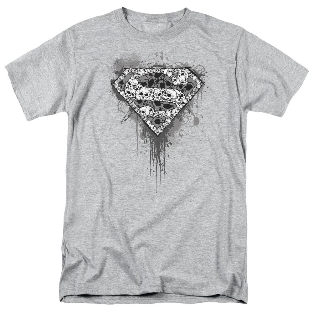 Superman  Super Skulls  T-Shirt - Regular or Tank - to 5X M