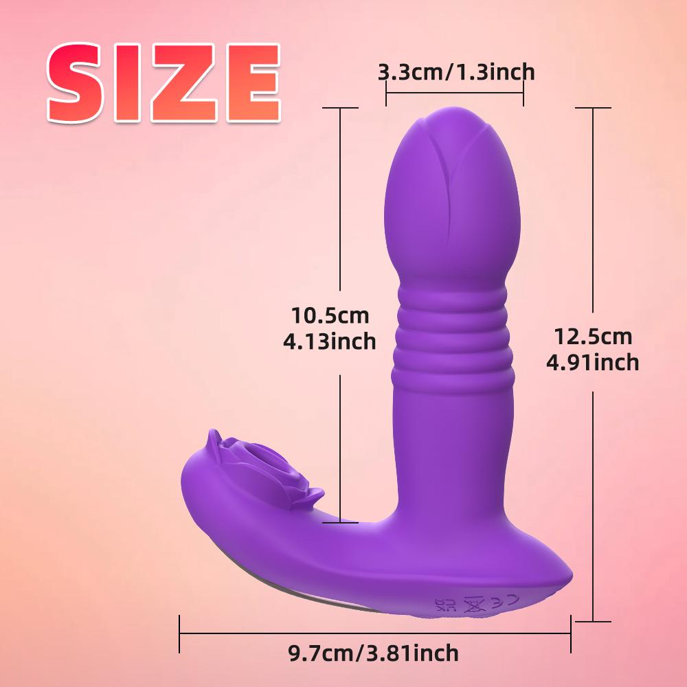 APP Remote Control Female Vibrator Wearable Panties Vibration Massager Sex Toys Dildo Clitor Sucking Retractable Couple Toys