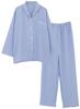 Relaxing Korean Muted Front Long [Kaitac Family] Women's Pajamas, Loungewear, Soft, Style, Colors, Shirt-Style, Opening, Sleeves, Spring/Autumn (M,