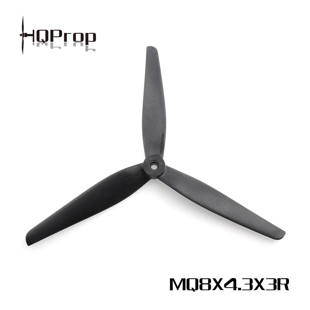 HQProp Nylon Three-Blade Racing Drone Propeller (7"-15")