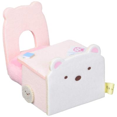 Sumikko Gurashi Study Buddies Shirokuma Mini Plush Toy - Cute Collectible for Fans