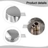 Lettmontert badekar roteringsknapp med attraktiv kromfinish 75mm
