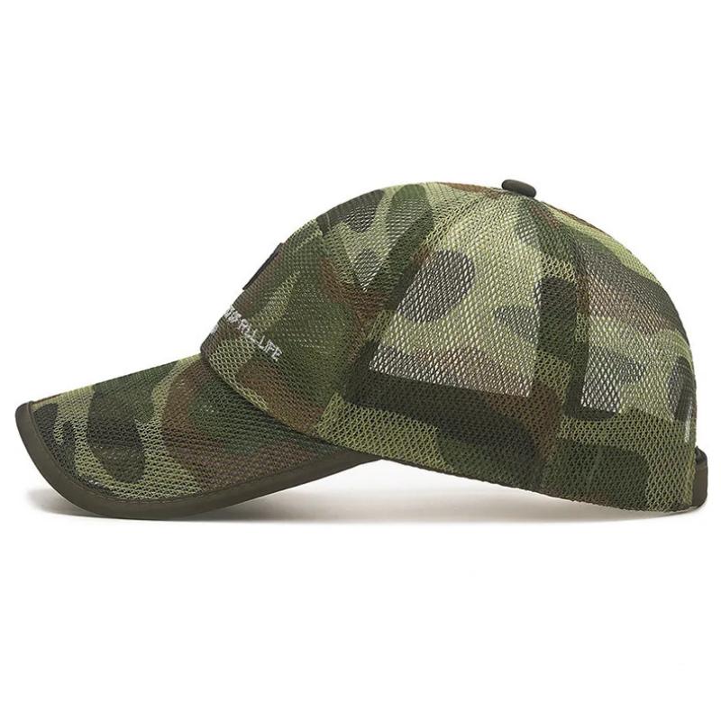 Summer Breathable Mesh Anti-Uv Golf Baseball Cap Sunhat Outdoor Men Womens Tennis Running Hiking Sports Cap Fast Drying Quick Dry Visors
