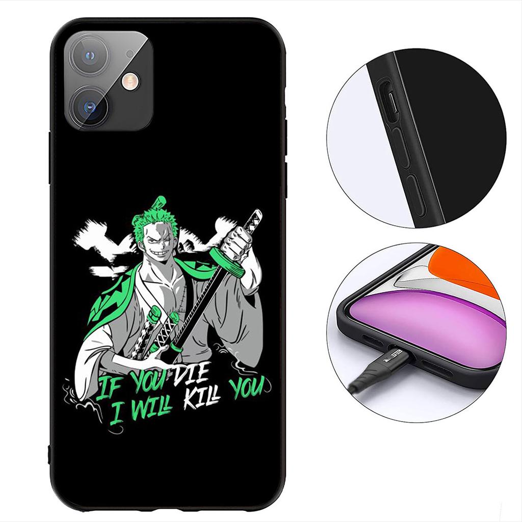 One Luffy Pieces Roronoa Zoro Phone Cover for Motorola Moto G86 G14 G35 G34 G45 G55 G67 G75 G85 G24 G15 G54 G57 Power Case