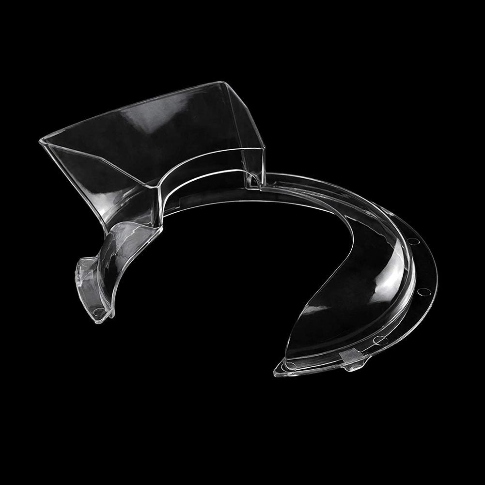 Stand Mixer Flat Beater K45B WPW10672617 & KN1PS W10616906 Mixer Bowl Pouring Shield Replacement for 4.5/5 Quart