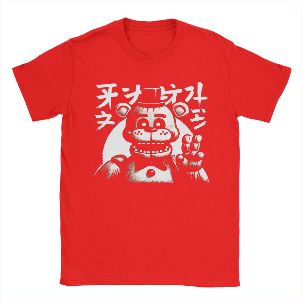 Vintage Fnaf Japan Springtrap Five Nights At Freddys Tshirt Unisex Round Neck Cotton T Shirt Short Sleeve Tee Shirt Gift Tops