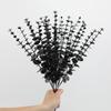 5/10/20 Pezzi di Steli di Foglie di Eucalipto Piante Artificiali Verdi per Decorazione Soggiorno Vasi Matrimonio Sposa Fiori Bouquet Decor