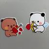 Aimants Frigo Bubu Et Dudu Aimant Frigo Mignon Anime Panda Ours Yier Décoration Maison Frigo Autocollant Accessoires Réfrigérateurs