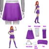 Żywy Kostium Cosplay Starfire z Teen Titans Peruka Dla Dorosłych Idealny Na Halloween Maskaradę I Comic Con