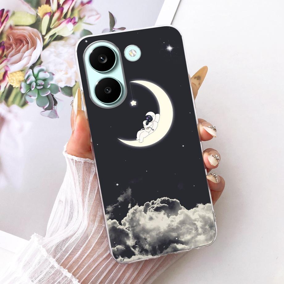 For Xiaomi Poco X8 Pro Max Phone Case Soft Silicone Cover Butterfly Dragon Cat Floral Bumper On Xiaomi Redmi Turbo 5 Max Funda
