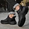 Fashion Classic Outdoor Men Sports Shoes Lace-Up Real Leather Sneakers Non-slip Walk Shoes High Quality Flats Handmade Male Treking Shoe