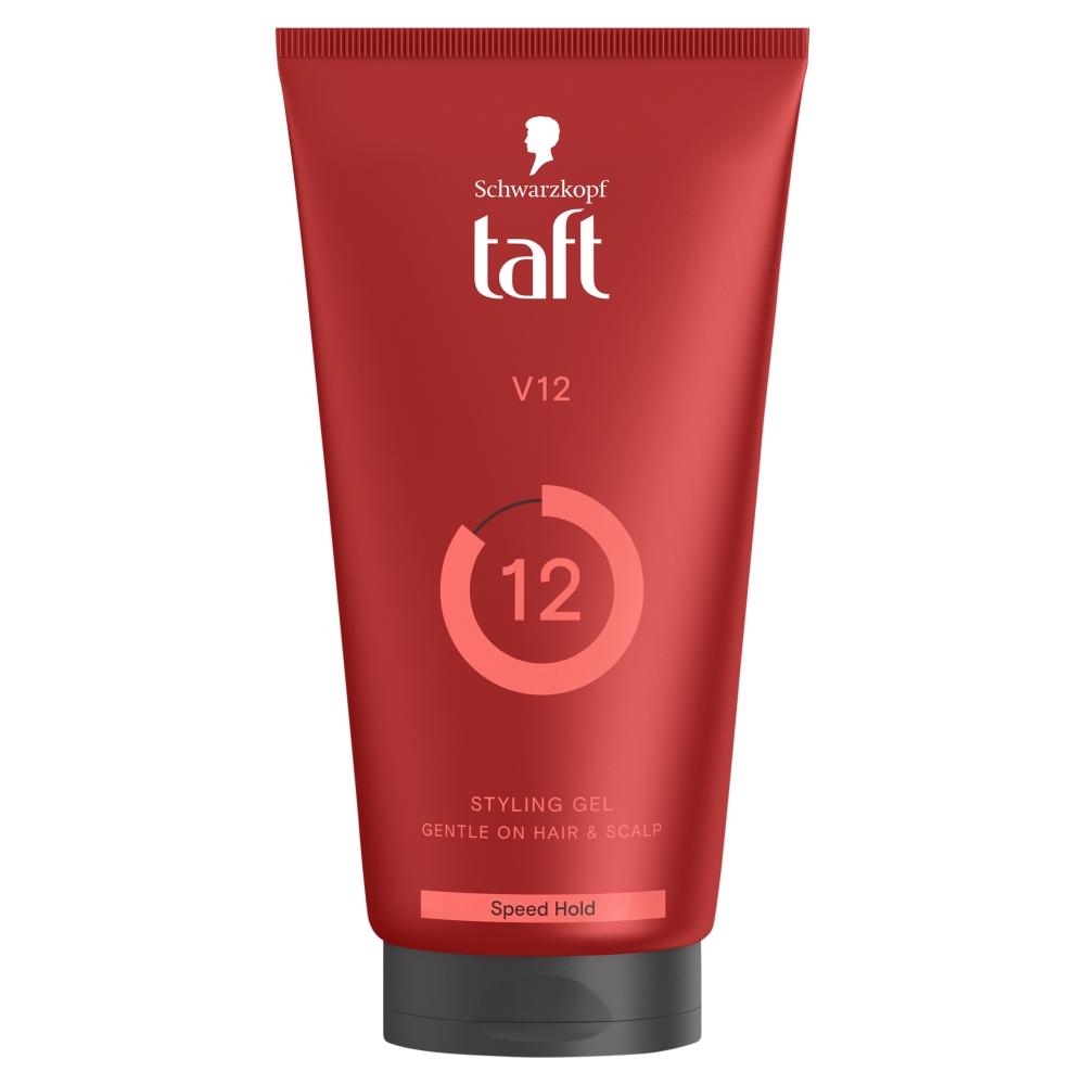 Taft V12 Maximum Hold Hair Gel, 150ml