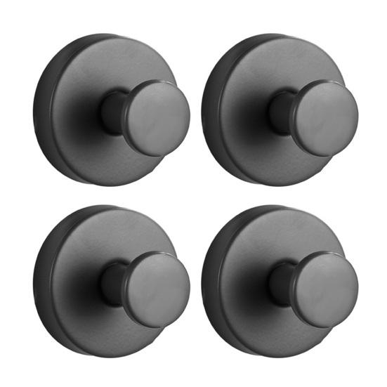 Suction Cup Hooks No Drill Wall Hooks Removable Heavy-duty Stainless Steel Hooks for Bathroom Shower Towels Door Wreaths Glass Window