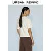 UR Women's Fashion Tie-Up Short Sleeve Cotton T-Shirt