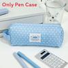 Portable Fabric Pen Case With Large Capacity For Students And Office Use