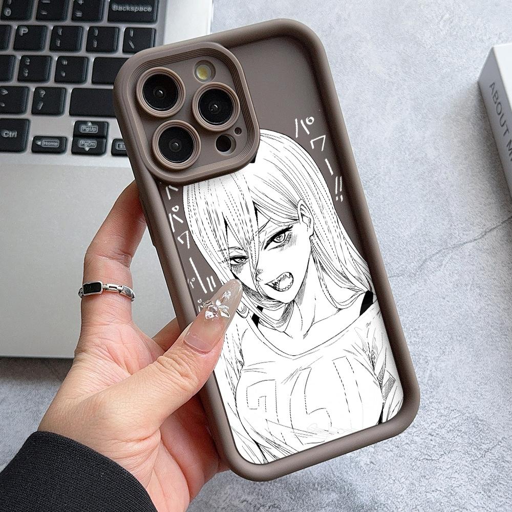 

Chainsaw Man Power Phone Case for Xiaomi Redmi Note 14 13 12 12S 11 11S 10 9 Pro Plus A5 A3 14C 13C 12C 10C 9C 4G 5G Soft Cover Redmi A3
