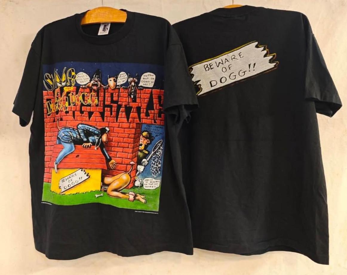 1993 Vintage Snoop Doggy Dogg Beware Of Dogg Rap HIPHOP Band XL REPRINT Unisex T-Shirt XXL